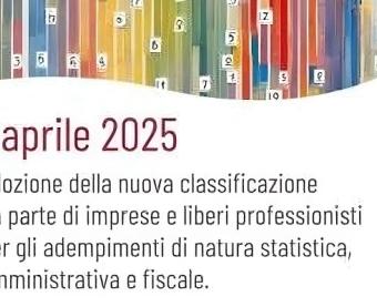 NUOVA CLASSIFICAZIONE ATECO 2025